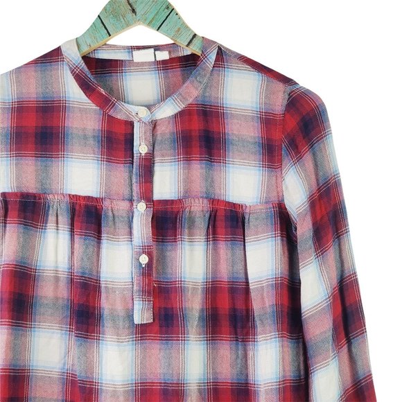 Gap Kids Girls Plaid Tunic Top, XXL, EUC - Picture 3 of 7